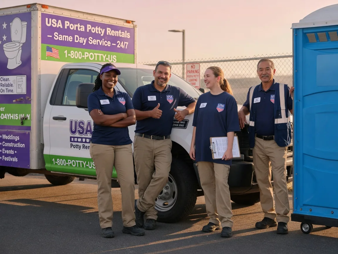Porta Potty Rental company in Brave, PA